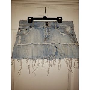 Abercrombie Kids Mini Denim Skirt